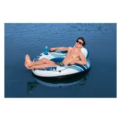 POLTRONA GALLEGGIANTE SINGOLA RAPID RIDER MARE HYDRO FORCE CIAMBELLA 135CM 43116