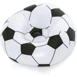 POLTRONA GONFIABILE PALLONE DA CALCIO POLTRONCINA SOCCER 114X112X66CM SEDIA 75010