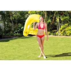 POLTRONA GONFIABILE PER PISCINA APERTA SIT&FLOAT MATERASSINO 147X99CM MARE 58859