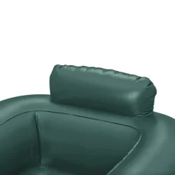 POLTRONA GONFIABILE RELAX COMFORT CON BRACCIOLI POUF POGGIAPIEDI COMFI CUBE 107X99X80CM