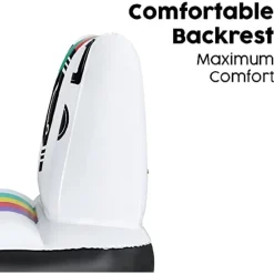 POLTRONA MATERASSINO GONFIABILE FASHION POLAROID VINTAGE 127X102CM PISCINA 43656