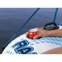 POLTRONA RAPID RIDER CANOPY FONDO IN RETE CON PARASOLE PORTABICCHIERE MANIGLIE 43725