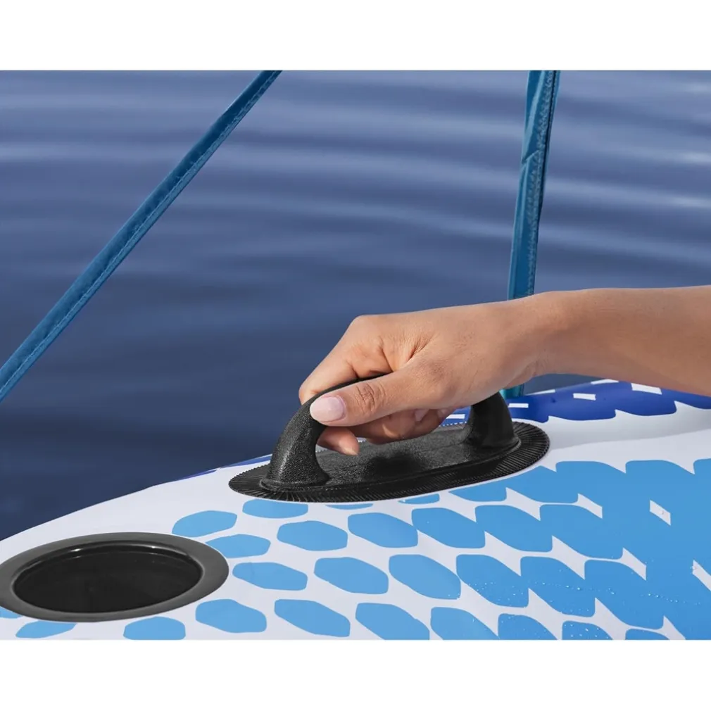 POLTRONA RAPID RIDER CANOPY FONDO IN RETE CON PARASOLE PORTABICCHIERE MANIGLIE 43725