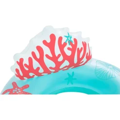 POLTRONA SALVAGENTE GONFIABILE CON MANIGLIE PORTABICCHIERE SCHIENALE DESIGN CORALLO 43730