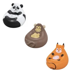 POLTRONCINA POLTRONA GONFIABILE DESIGN ANIMALI PANDA SCIMMIA VOLPE 72 CM 75116