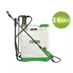 POMPA A PRESSIONE A SPALLA 16LT IRRORATRICE VALVOLA DI SFIATO AUTONOMIA 6H COMPLETA