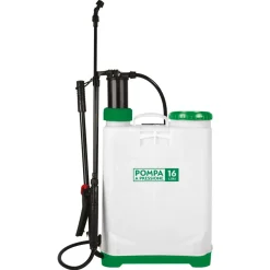 POMPA A PRESSIONE A SPALLA 16LT IRRORATRICE VALVOLA DI SFIATO AUTONOMIA 6H COMPLETA