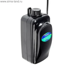 POMPA ARIA AREATORE AERATORE PER ACQUARIO A 2 VIE CON REGOLATORE 2 x 3.5L/min 8W