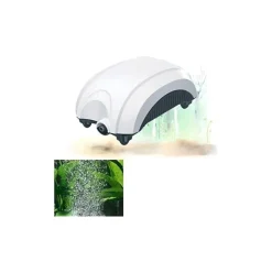 POMPA ARIA AREATORE AERATORE PER DA ACQUARIO PESCI 1.6 L/M ESTERNA 1.5 W AP1688