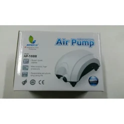 POMPA ARIA AREATORE AERATORE PER DA ACQUARIO PESCI 1.6 L/M ESTERNA 1.5 W AP1688