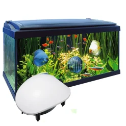 POMPA ARIA AREATORE AERATORE PER DA ACQUARIO PESCI 2,9 L/M ESTERNA 2 W AP-8803