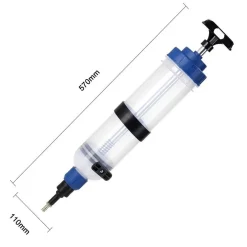 POMPA DI ASPIRAZIONE PER ESTRAZIONE OLIO GASOLIO 1500 ML SIRINGA MANUALE 07289