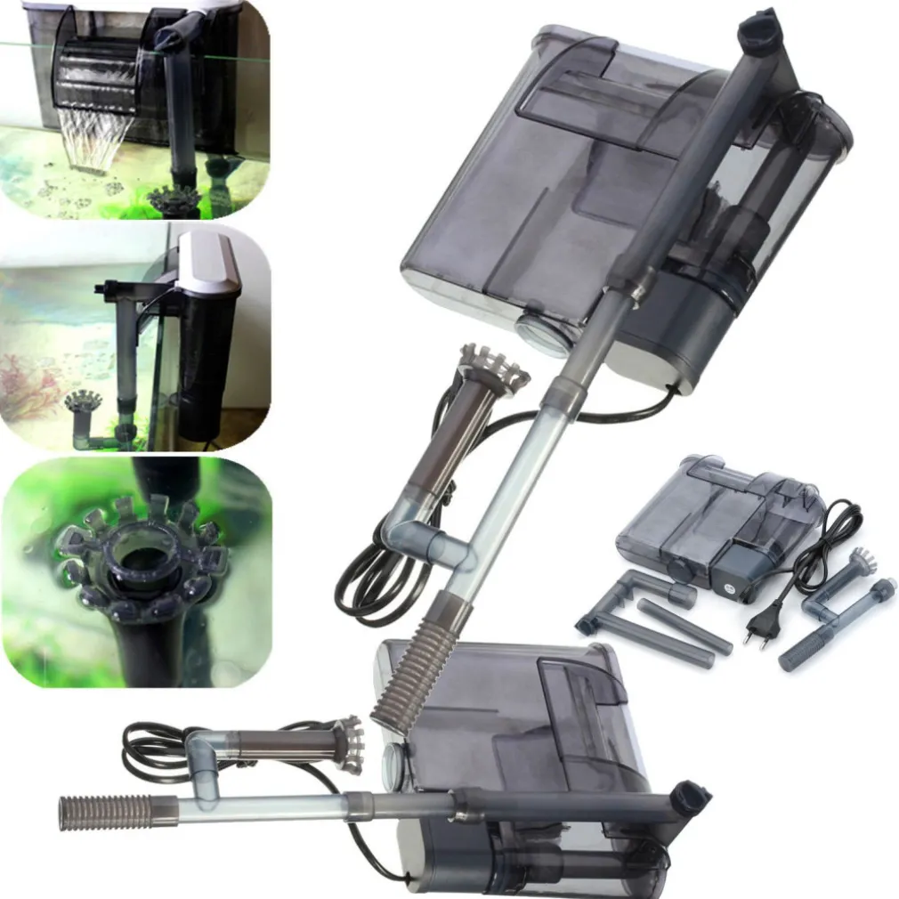 POMPA FILTRO ESTERNO PER DA ACQUARIO EFFETTO CASCATA PESCI XP-13 4,8W 290 L/H