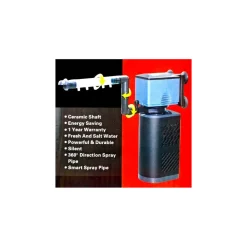 POMPA FILTRO INTERNO PER ACQUARIO IPF 1253 15W SILENZIOSO BIOCHIMICO 680 L/H