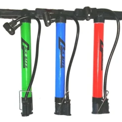 POMPA GONFIATORE COMPRESSORE BICICLETTA MOTO AUTO PALLONI MANICO COMODO GRANDE