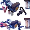 POMPA TRAVASO ELETTRICA CARBURANTE ACQUA OLIO DIESEL 24V 200 WATT AUTO BARCA