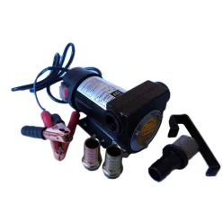 POMPA TRAVASO ELETTRICA CARBURANTE ACQUA OLIO DIESEL 12V 200 WATT AUTO BARCA
