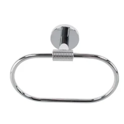 PORTA ASCIUGAMANI AD ANELLO IN ACCIAIO ACCESSORIO DA BAGNO PORTASCIUGAMANO 87921