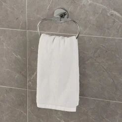 PORTA ASCIUGAMANI AD ANELLO IN ACCIAIO ACCESSORIO DA BAGNO PORTASCIUGAMANO 87921