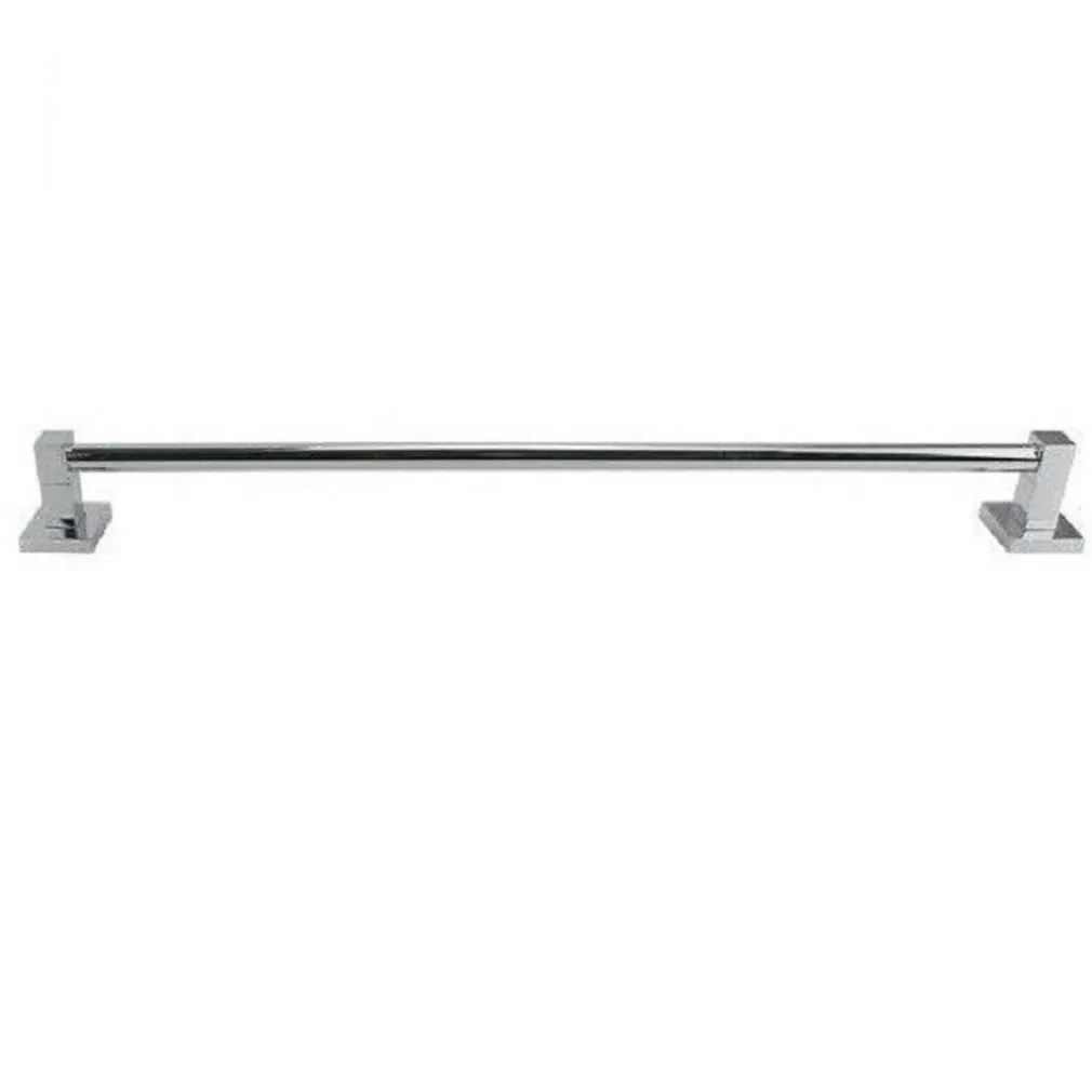 PORTA ASCIUGAMANI ASCIUGAMANO ACCIAIO BAGNO FISSAGGIO A PARETE 60CM SQUARE 59191