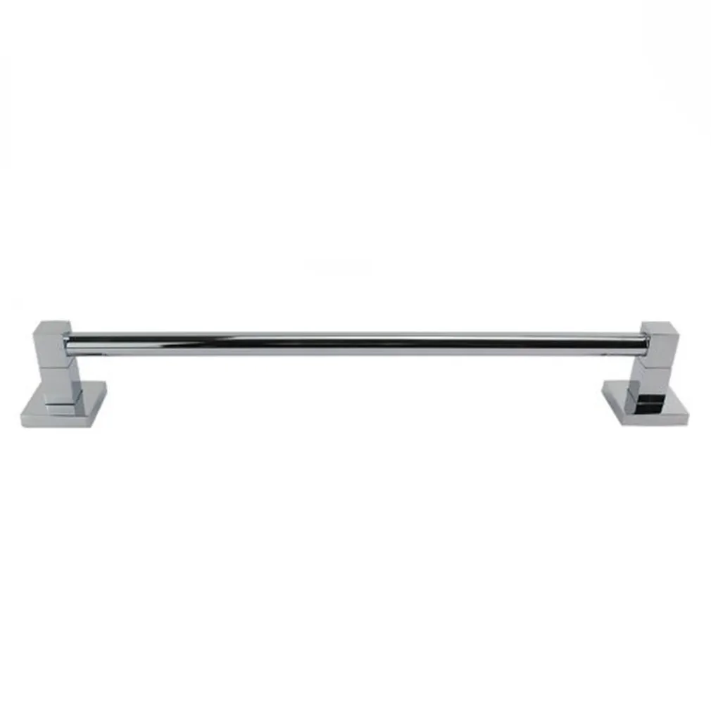 PORTA ASCIUGAMANI ASCIUGAMANO ACCIAIO BAGNO FISSAGGIO PARETE 40 CM SQUARE 59190