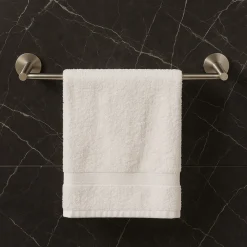 PORTA ASCIUGAMANI LUNGO DA 60 CM IN ACCIAIO SATINATO ACCESSORIO ARREDO BAGNO 87912