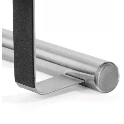 PORTA ASCIUGAMANI STROFINACCI IN ACCIAIO 23CM PER ANTE PORTE CON AGGANCIO RAPIDO