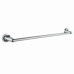 PORTA ASCIUGAMANO PORTASCIUGAMANI CROMATO 60 CM MANIGLIONE A PARETE BAGNO 79813