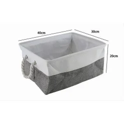 PORTA BIANCHERIA IN TESSUTO ORGANIZER CON MANICI PER VESTITI SPORCHI BAGNO 10625