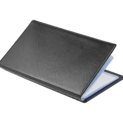 PORTA BIGLIETTI DA VISITA PROFESSIONALE IN ECOPELLE RACCOGLITORE DA 100 POSTI