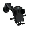 PORTA CELLULARE SMARTPHONE PER AUTO SUPPORTO VENTOSA CON GANCI REGOLABILI Q-CG49