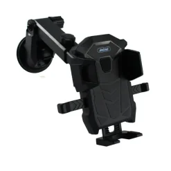 PORTA CELLULARE SMARTPHONE PER AUTO SUPPORTO VENTOSA CON GANCI REGOLABILI Q-CG49