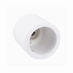 PORTA FARETTO APPLIQUE DA SOFFITTO IN GESSO VERNICIABILE CILINDRO GU10 GS-C140-T