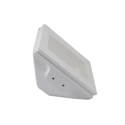 PORTA FARETTO GESSO INCASSO SCOMPARSA 12x12CM QUADRATO LED LUCI CONTROSOFFITTO