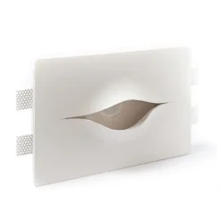 PORTA FARETTO GU10 A INCASSO IN GESSO OCCHIO OSIRIDE VERNICIABILE A SCOMPARSA CSF 150