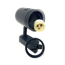 PORTA FARETTO GU10 PER BINARIO FARO PROIETTORE PER SOFFITTO ORIENTABILE P26-GU10