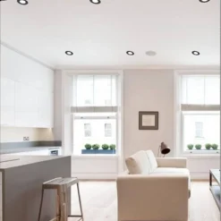 PORTA FARETTO INCASSO PER DOCCIA IMPERMEABILE IP44 SUPPORTO FARETTI GU10 LUCI P4