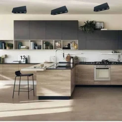 PORTA FARETTO TRIPLO ORIENTABILE DA SOFFITTO NERO PER FARETTO GU10 GU5.3 P34-N3