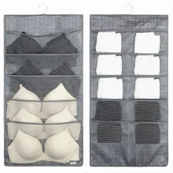 PORTA OGGETTI ORGANIZER A SOSPENSIONE CON 5-10 TASCHE IN TESSUTO 40 X 78CM 69731