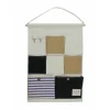 PORTA OGGETTI ORGANIZER APPENDERE 7 TASCHE TESSUTO BAGNO CAMERA MULTIUSO 10481