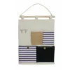 PORTA OGGETTI ORGANIZER APPENDERE 4 TASCHE TESSUTO BAGNO CAMERA MULTIUSO 10480
