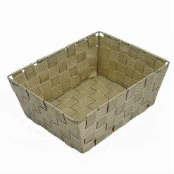 PORTA OGGETTI ORGANIZER BAGNO CAMERA CUCINA TESSUTO MULTIUSO 28X22X10.5 CM 79125