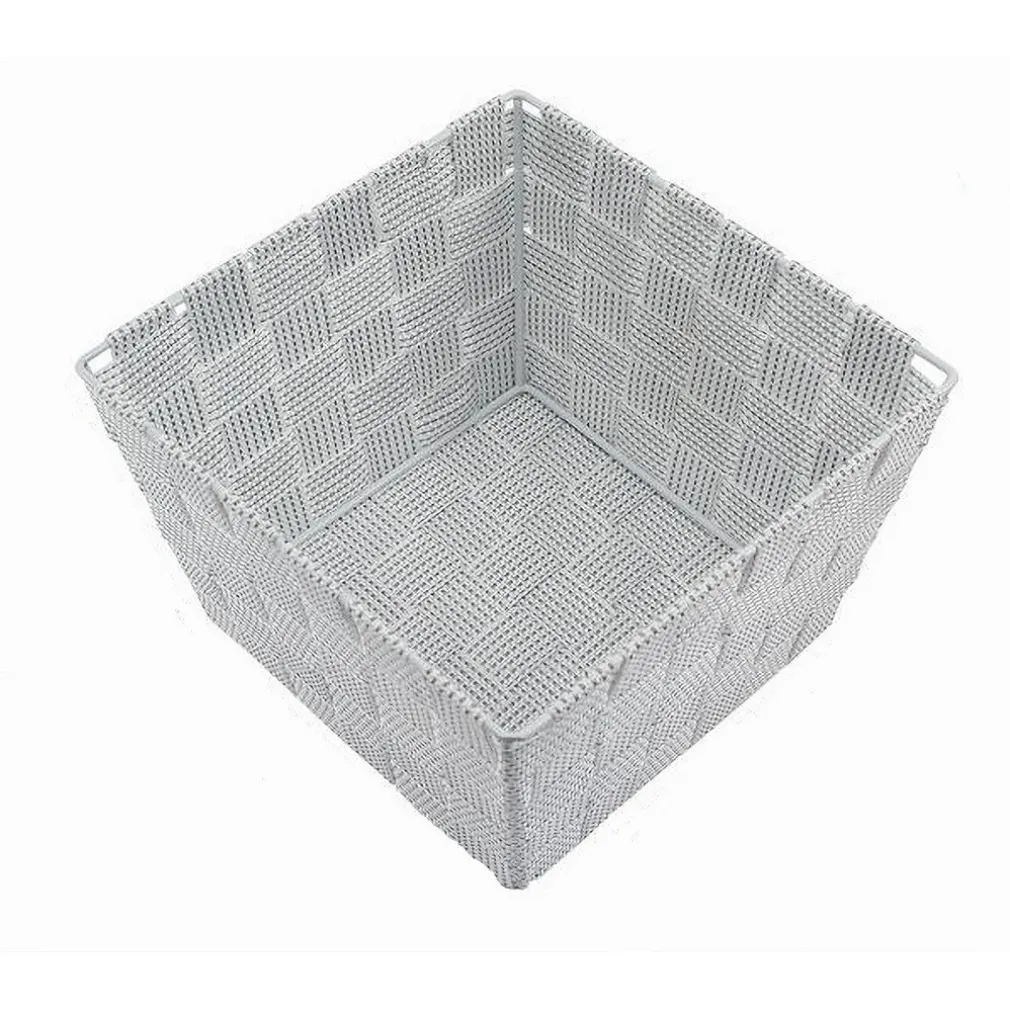 PORTA OGGETTI ORGANIZER BAGNO CAMERA CUCINA IN TESSUTO MULTIUSO 20X20X13CM 79012