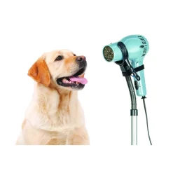 PORTA PHON ASCIUGACAPELLI DA TERRA 100 CM CON SOLIDA BASE PER PARRUCCHIERE