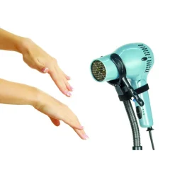 PORTA PHON ASCIUGACAPELLI DA TERRA 100 CM CON SOLIDA BASE PER PARRUCCHIERE