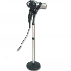 PORTA PHON ASCIUGACAPELLI DA TERRA 100 CM CON SOLIDA BASE PER PARRUCCHIERE