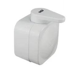 PORTA SAPONE LIQUIDO DISPENSER A PARETE A VENTOSA BIANCO ACCESSORI BAGNO 59546