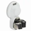 PORTA SCOPA GANCIO PER SCOPE A VENTOSA SUPPORTO PARETE APPENDISCOPA 11X6CM 59556