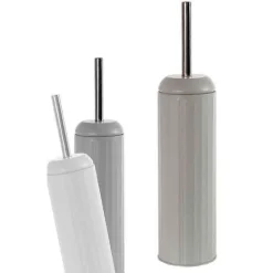 PORTA SCOPINO 9.5 X 40 CM BAGNO IN METALLO DECORO INDUSTRIAL VARI COLORI 747595