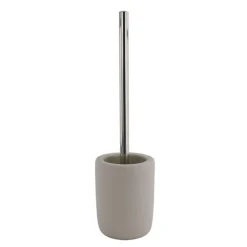 PORTA SCOPINO CON SCOPETTINO WC D'APPOGGIO ARREDO ACCESSORIO DA BAGNO TORTORA 87816